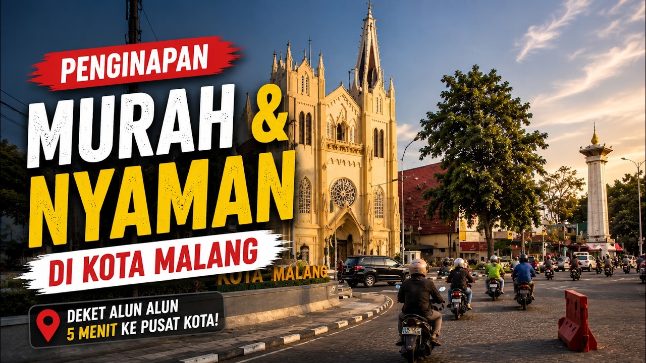 Hotel Murah di Kota MALANG ‼️ Rekomendasi Penginapan deket Alun-alun Kota Malang