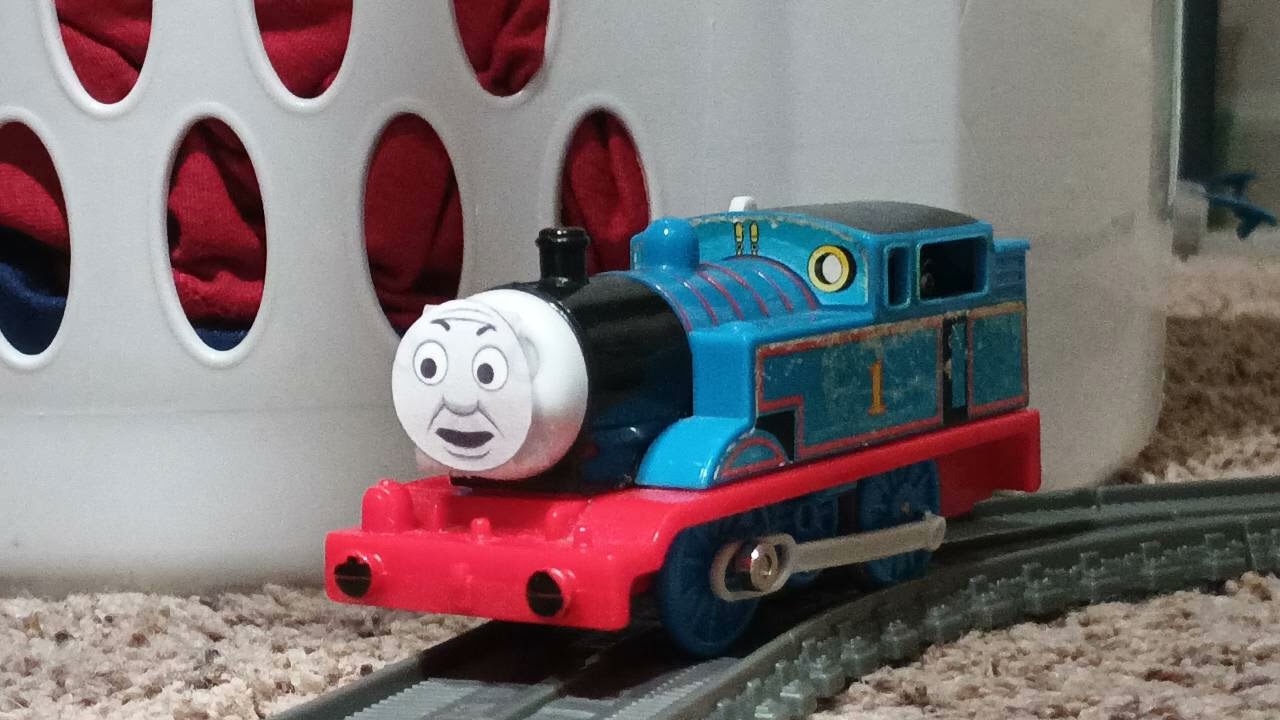 Thomas and Friends sodor's legend of the Lost treasure chase scene.