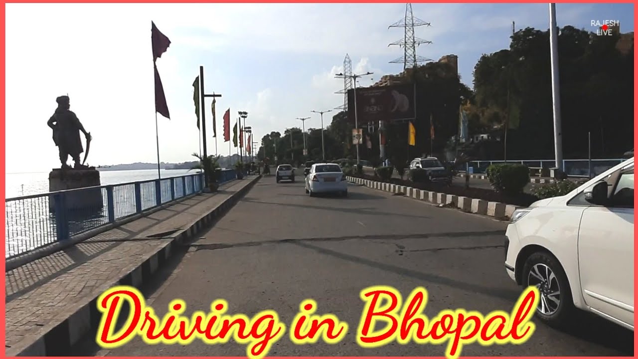 Bhopal: Driving from Ret Ghat to Lal Ghati via VIP Road #enjoyindia