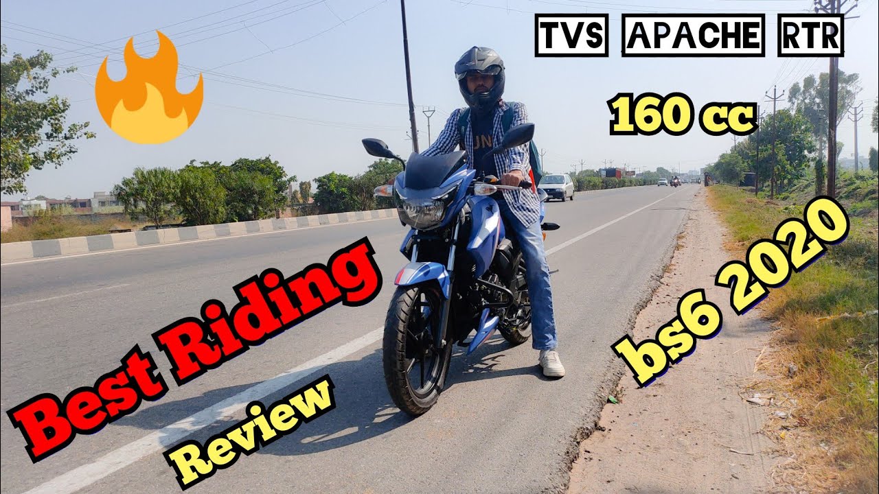 Tvs apache 160 bs6 2020 ride review | tvs apache 160 2v bs6 ride review💥🔥