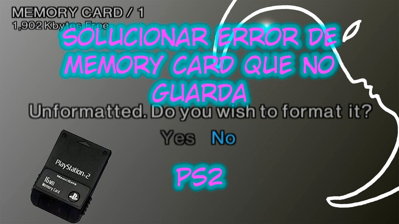 Solucionar error de Memory card que no guarda [PS2]