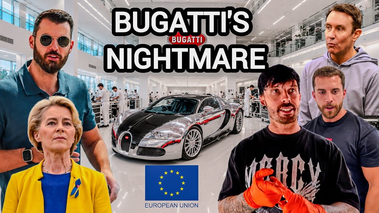 Всё становится только ХУЖЕ для Bugatti &mdash; право на ремонт в ЕС доказало правоту Mat Armstrong #mat...