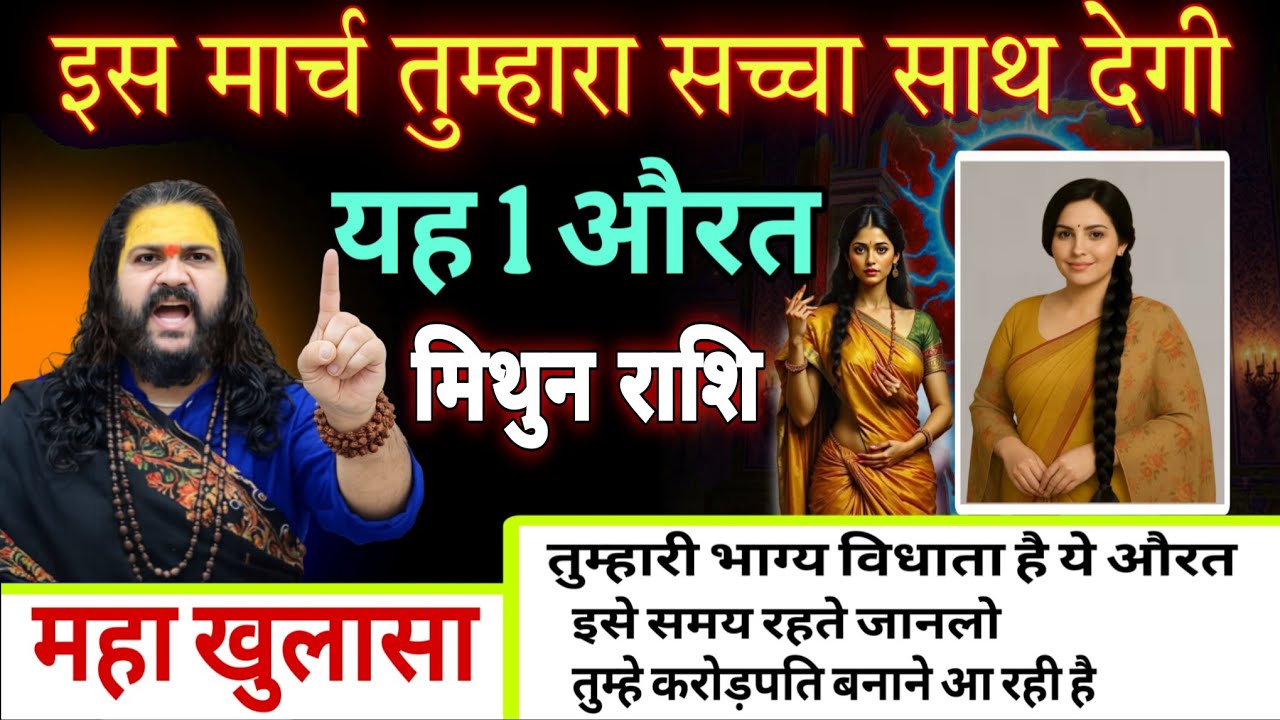 मिथुन राशि, 02,03,04 मार्च, इस मार्च सिर्फ यह एक इंसान आपका साथ देगा