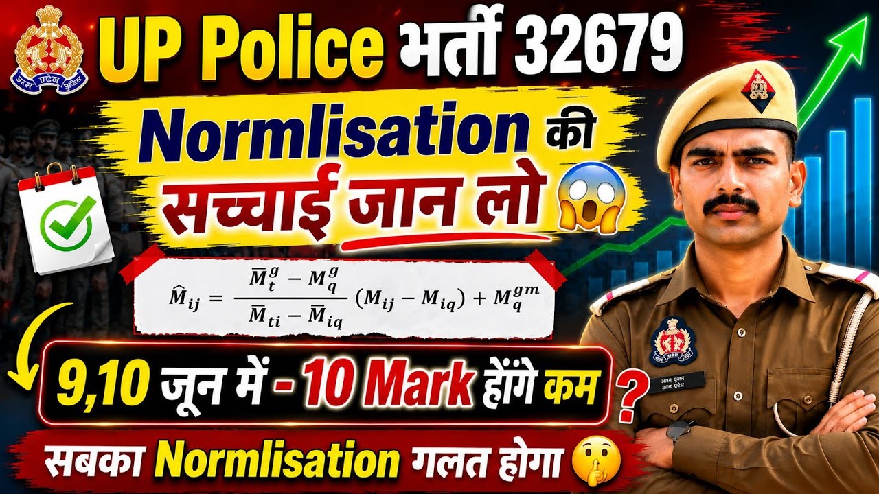 UP Police 32679 The Biggest Truth About Normalisation 😱 | Data Analysis of 10,000+ Students |