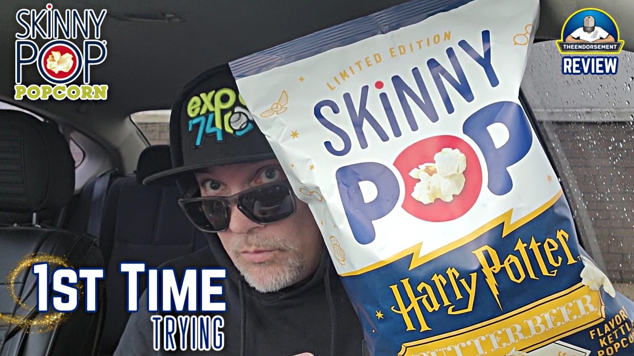 Обзор попкорна Skinny POP® Harry Potter ButterBeer! 🪄🧈🍺🍿 | Пробую впервые | theendorsement