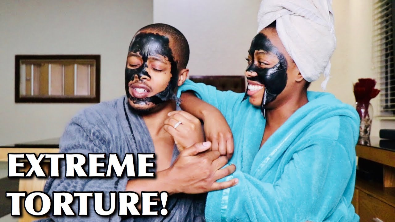 PAINFUL BLACK FACE MASK PEEL OFF CHALLENGE (HILARIOUS) | Story Time: Most Romantic Date | #RegoDise