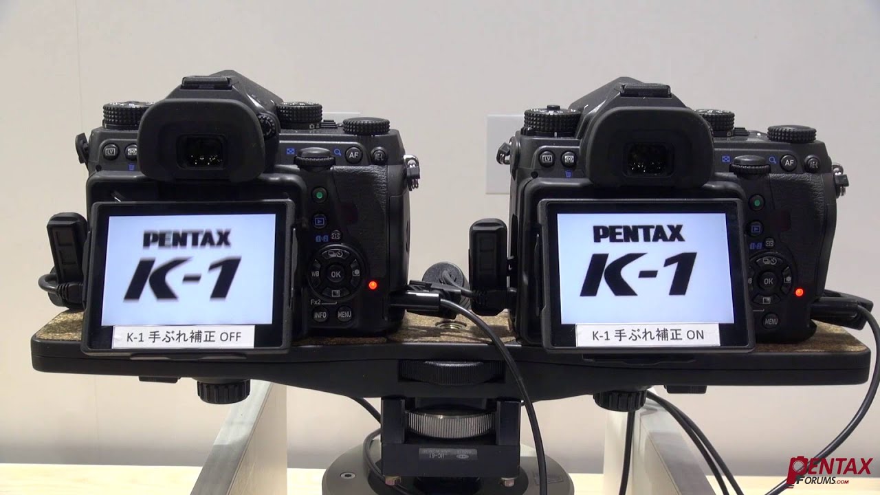 Pentax K-1 Shake Reduction Demonstration