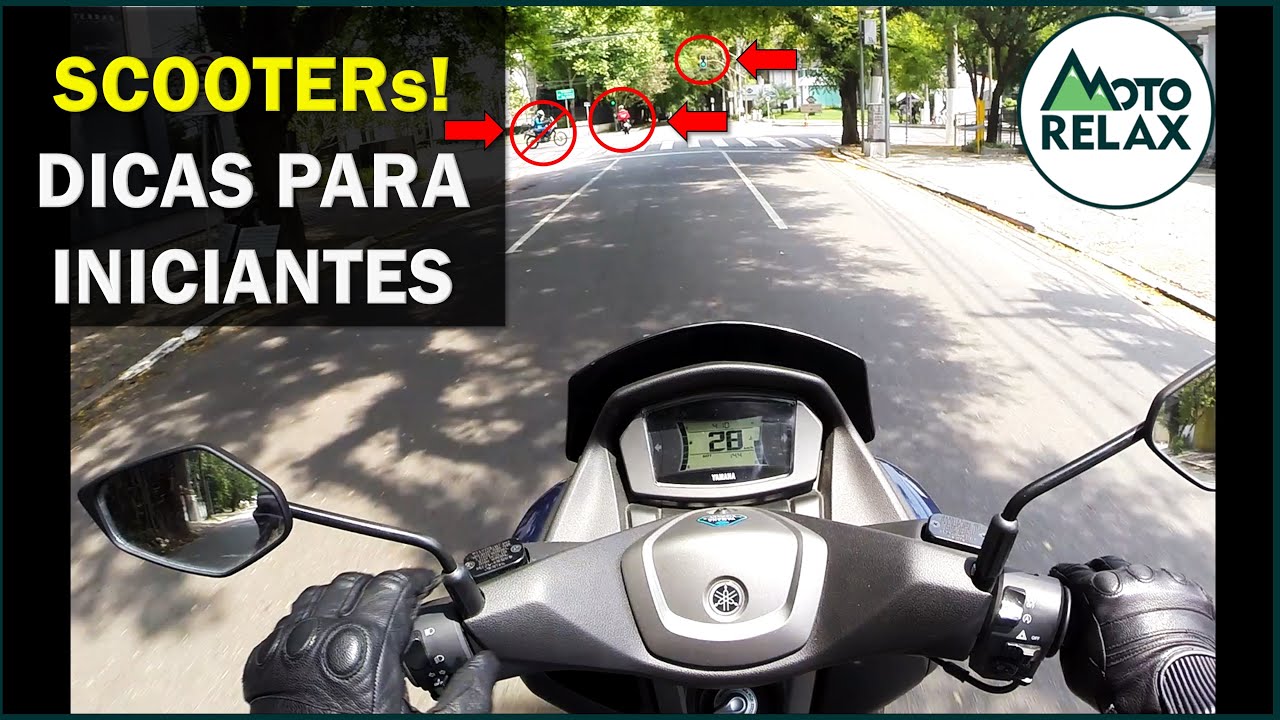 Como pilotar uma SCOOTER!