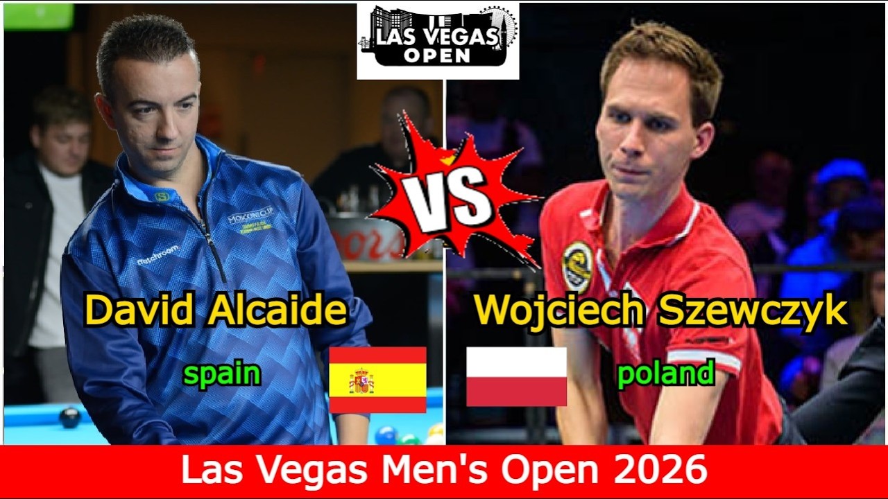 David Alcaide 🆚️ Wojciech Szewczyk | Las Vegas Men's Open 2026