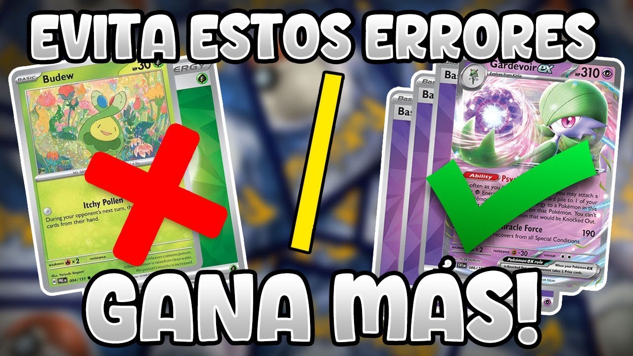 Evita estos 3 Errores y GANA Más Partidas en Pokémon TCG