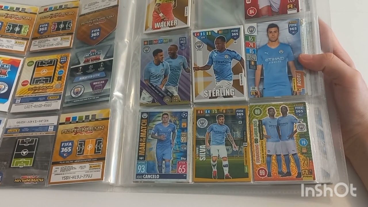 Moja kolekcja kart z piłkarzami panini fifa 365 część 4
