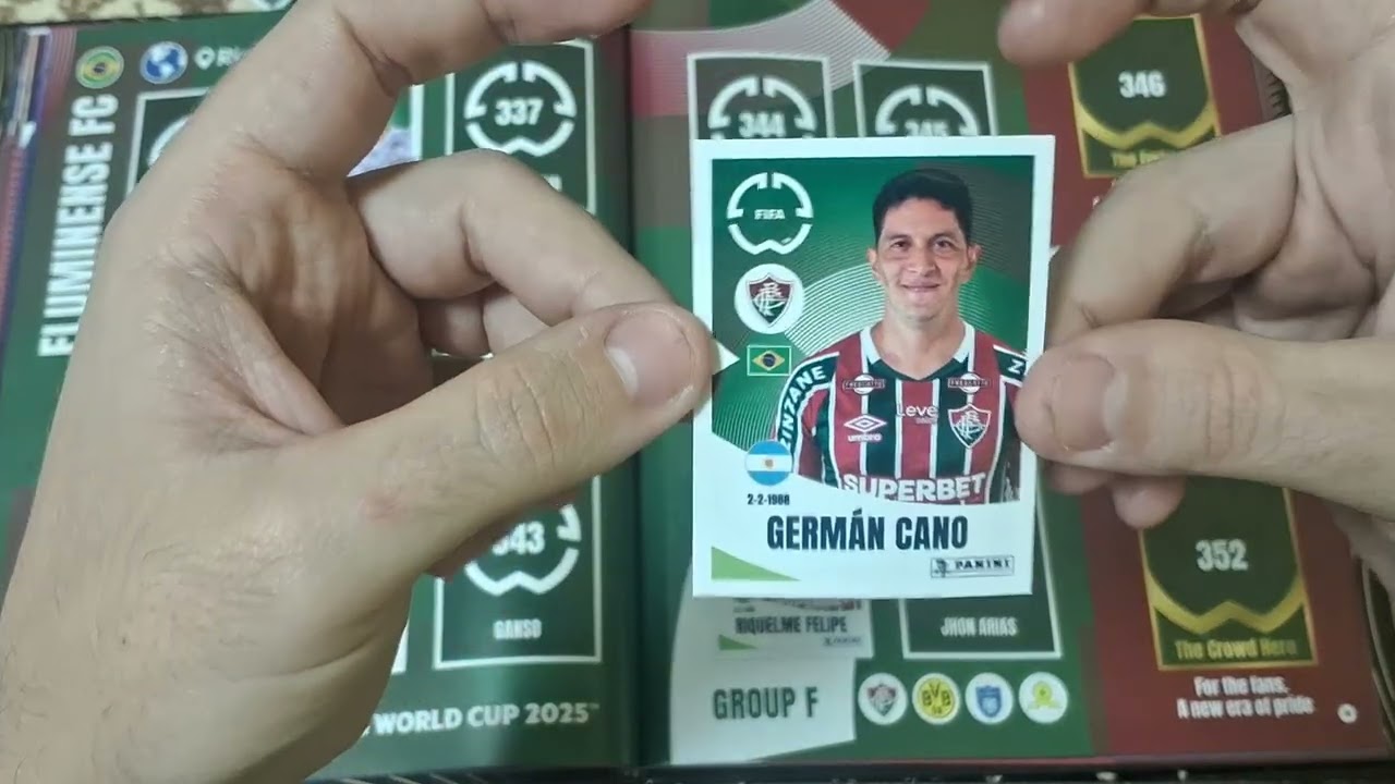 COLANDO FIGURINHAS ÁLBUM MUNDIAL DE CLUBES FIFA 2025 CAPA DURA - PARTE 3 - 30% COMPLETO