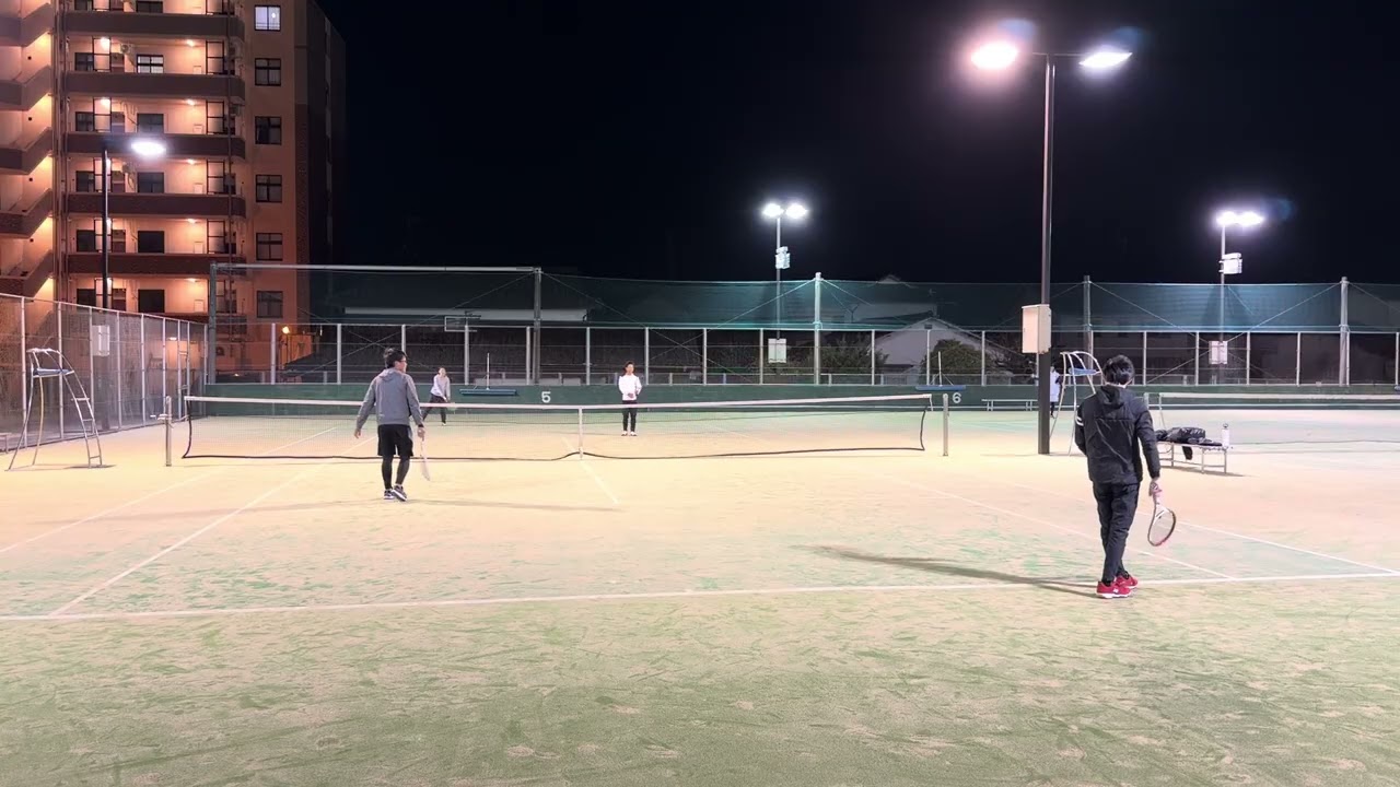 とすてに🎾（テニスベア） 2/28（土）　6試合目　0-4