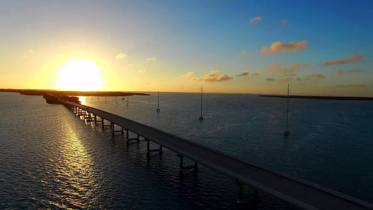 Bridges and Islands - Aerial Views of the Florida Keys in 4K