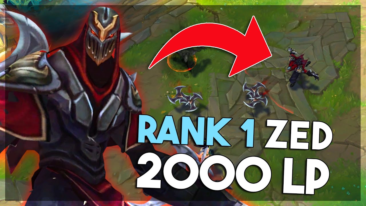 REACTIONEZ LA RANK 1 ZED 2000LP KOREA *CEL MAI BUN ZED DE PE PLANETA*