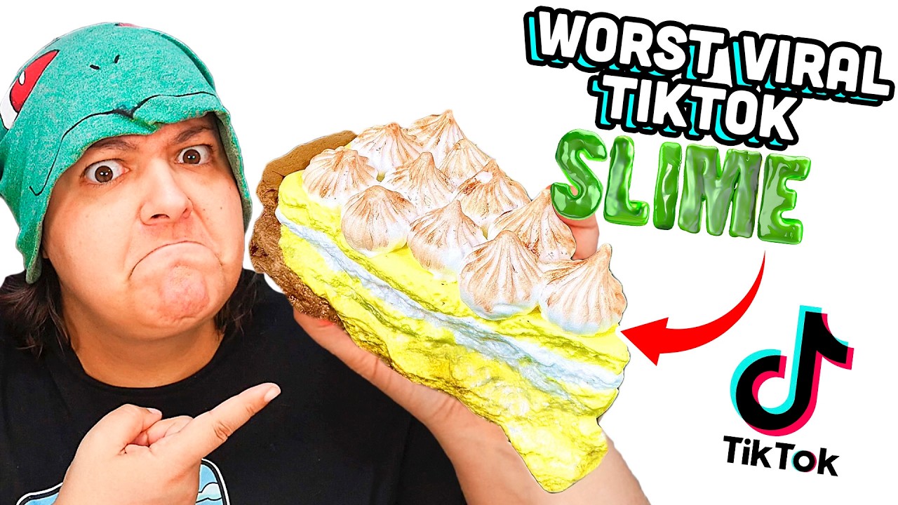 I DID NOT EXPECT Them To Be TERRIBLE! Viral TikTok Shop Food Slimes @Peachybbies & More