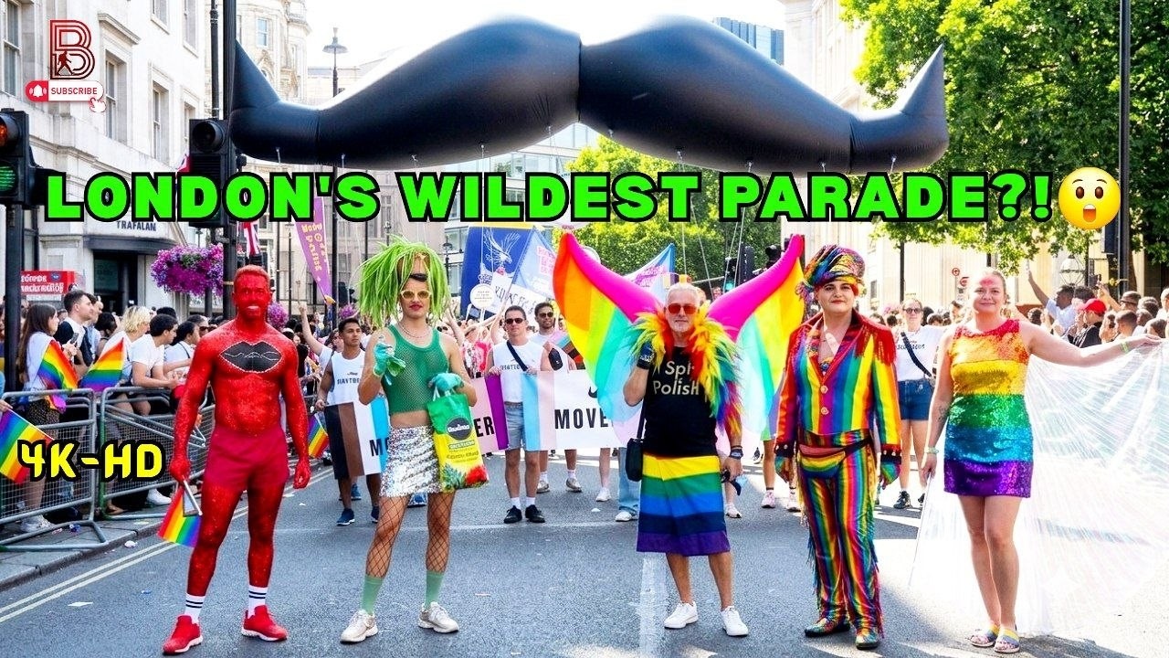 WHAT REALLY HAPPENED AT LONDON PRIDE 2026? THE COMPLETE PARADE EXPERIENCE 🏳️&zwj;🌈 4K-HD