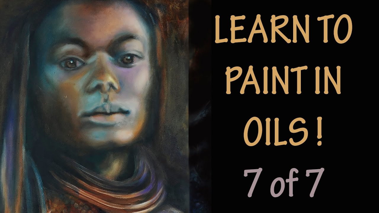 7 of 7 How to paint a portrait in oil for beginners (and how to draw tips)