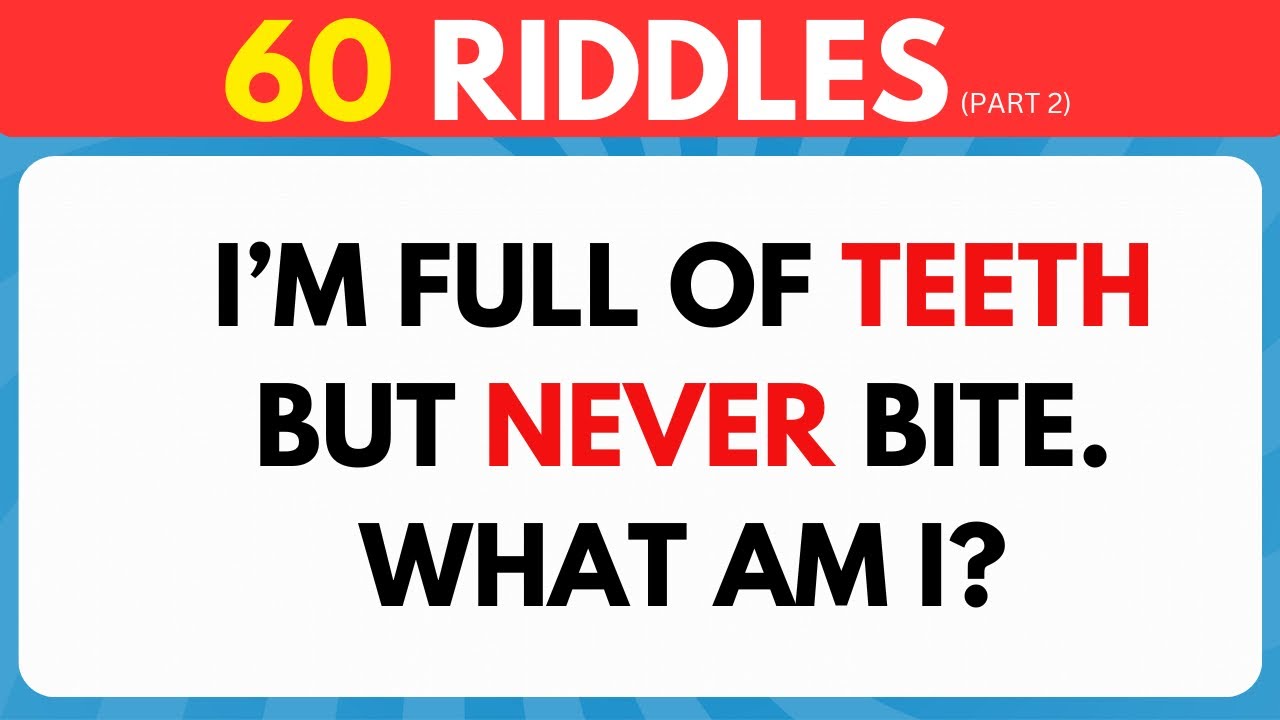 Only A GENIUS Can Solve These Brain Teasers And Riddles 🧩