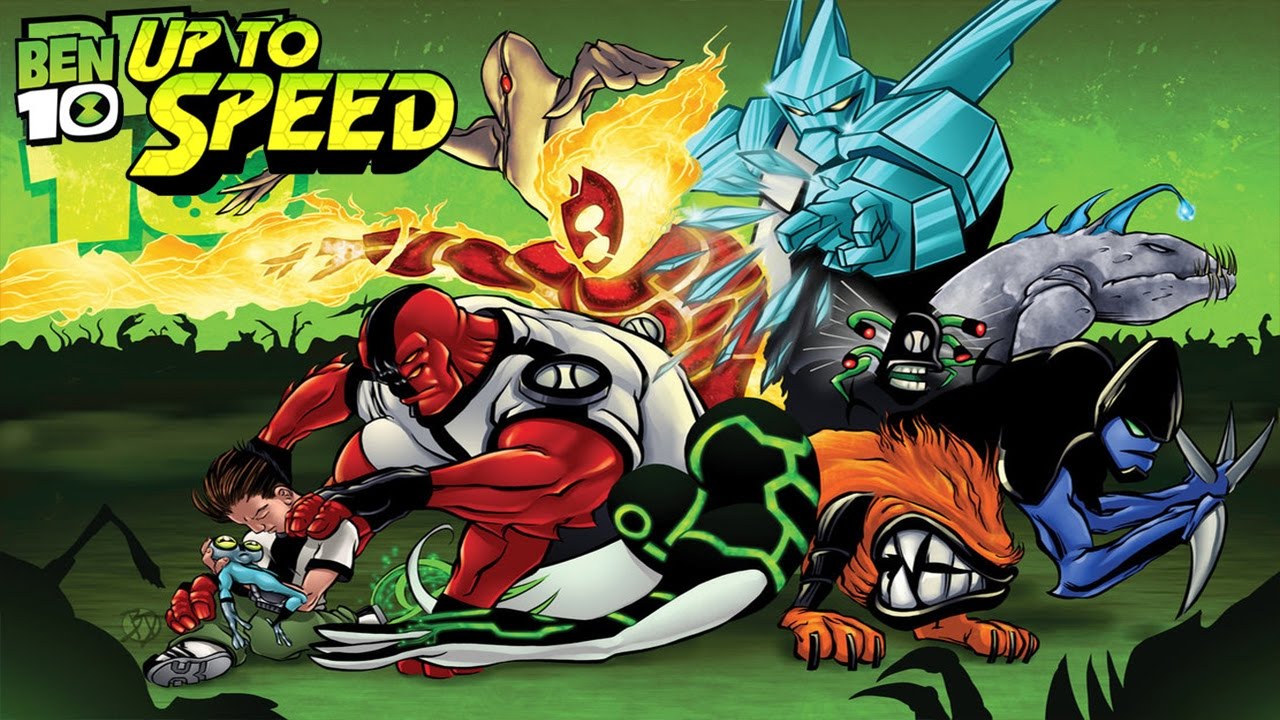Бен 10 (BEN 10 UP TO SPEED): На полной скорости &mdash; бег с пришельцами! - ИГРА ПО МУЛЬТИКУ - СЕРИЯ 4