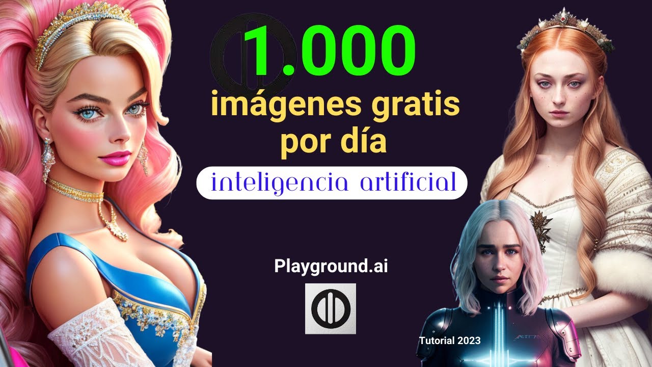 Cómo usar Playground AI 🌐 1000 Imágenes Gratis al día #playgroundai