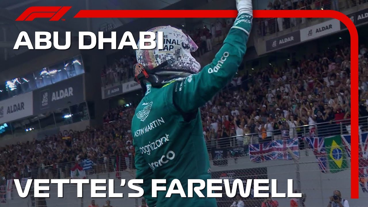 Sebastian Vettel's Farewell To Formula 1 | 2022 Abu Dhabi Grand Prix