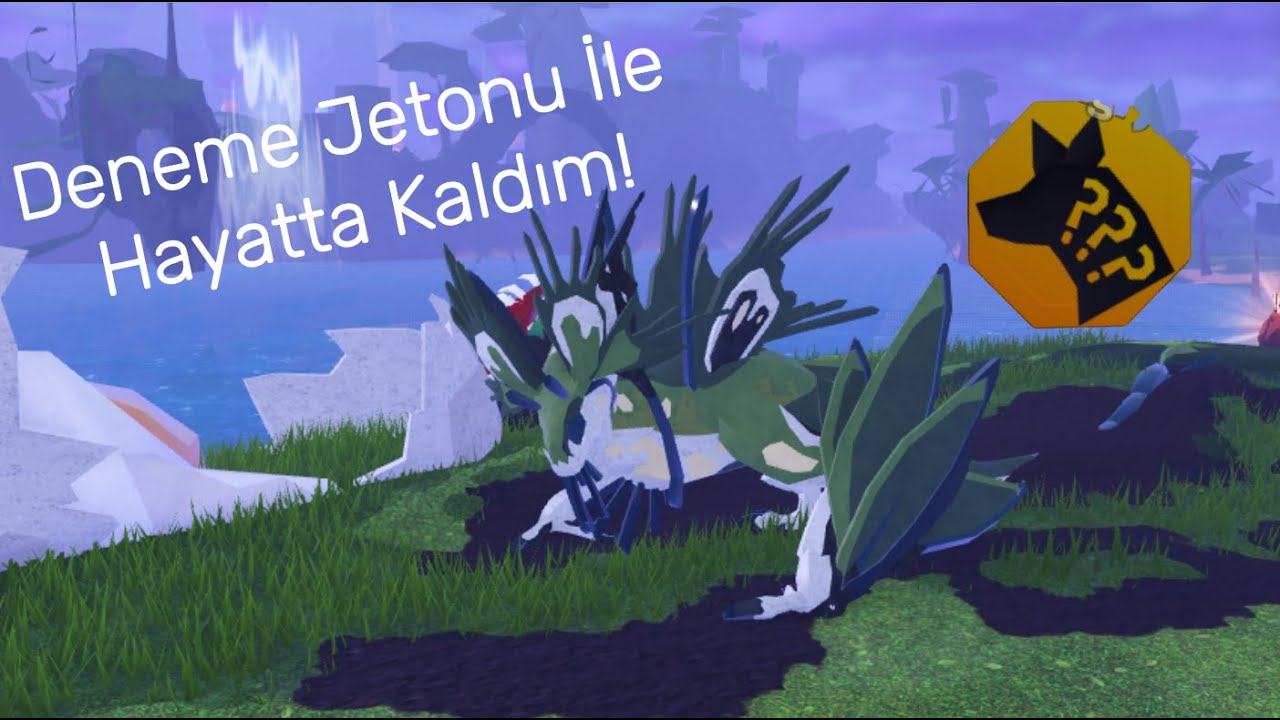 Deneme Jetonundan Çıkan Yaratık İle Hayatta Kalıyorum! #roblox creatures of sonaria