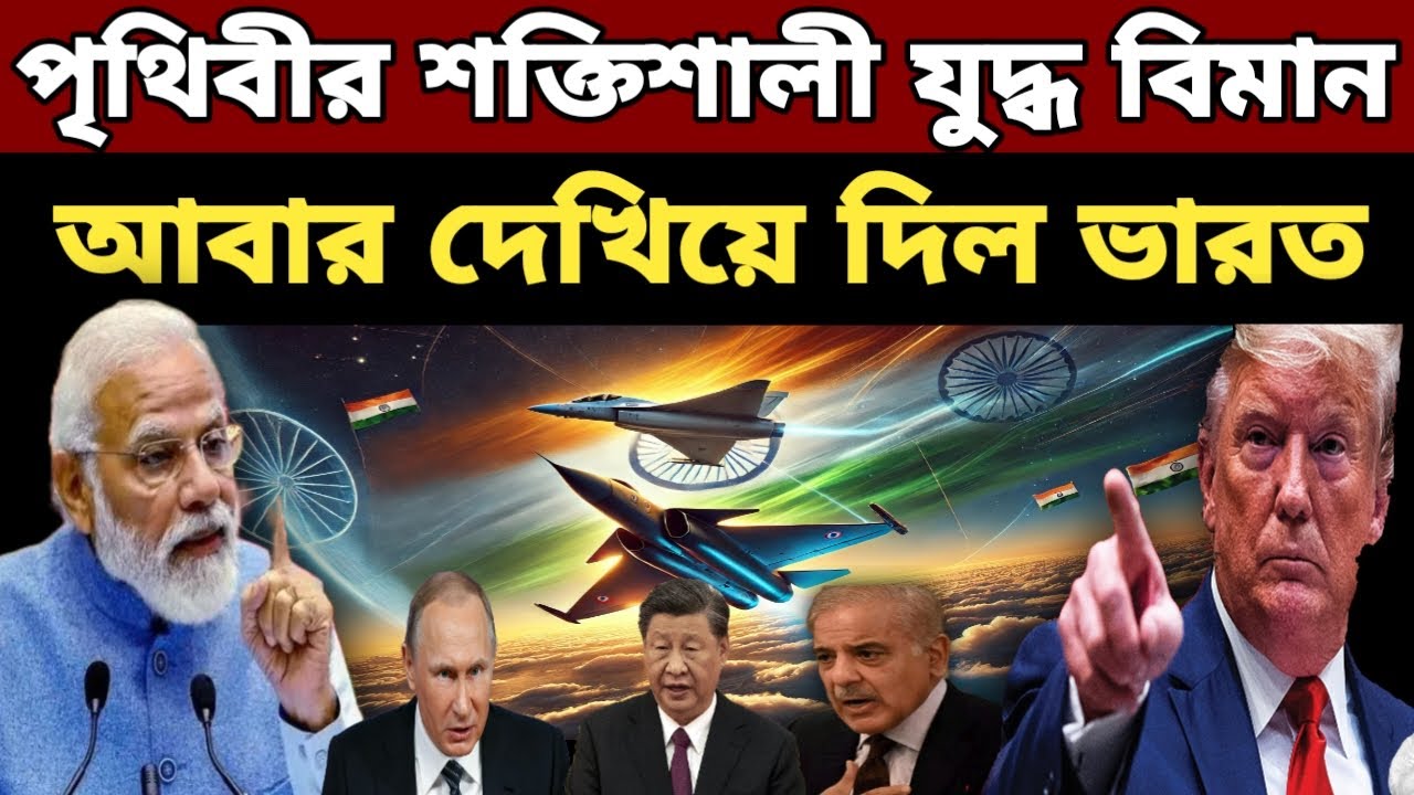 বিশ্বকে চমকে দিলো ভারত | তৈরি করছে পৃথিবীর শক্তিশালী বিমান | India Makes Powerful Fighter Jet