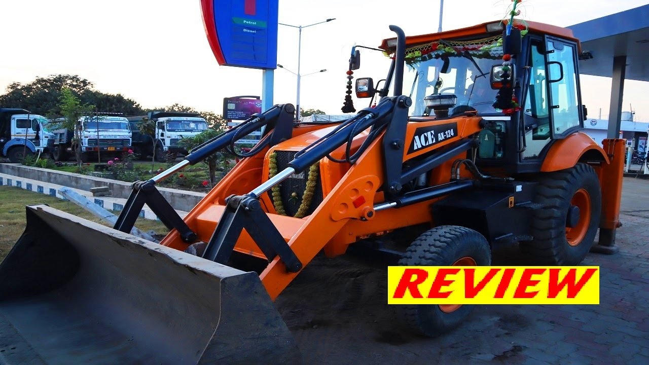 Ace AX 124 Backhoe Review | Price |  Mileage | Maintenance