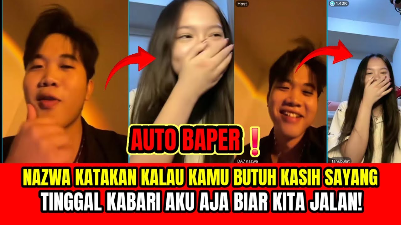 AUTO BAPER❗️NAZWA KATAKAN KALAU KAMU BUTUH KASIH SAYANG, TINGGAL KABARI AKU SAJA BIAR KITA JALANI‼️