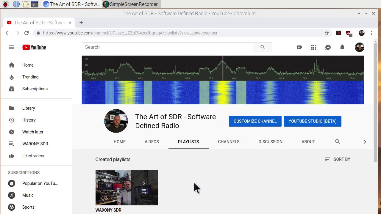 #2 WA9ONY SDR Playlist