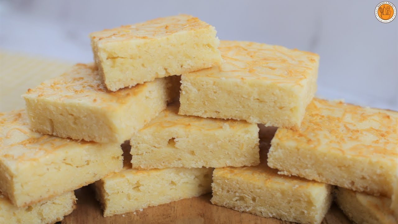Cheese Bars | How to Make Easy Milky Cheese Bars | Mortar and Pastry