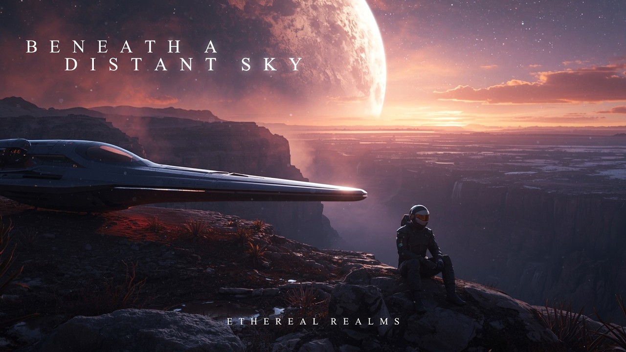 Beneath a Distant Sky | Relaxing Space Ambient for Escaping Into the Infinite