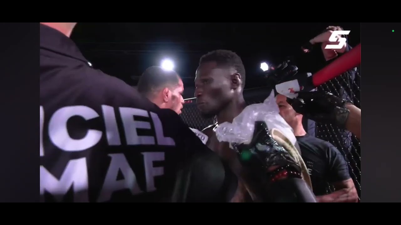 Strikermma 07- French MMA fighter Malik Bendaho vs Alassane Kamara.3em round #dz #ufc #mma  #jjb 
