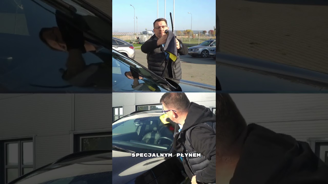 Nowe wycieraczki, a smugi na szybie.