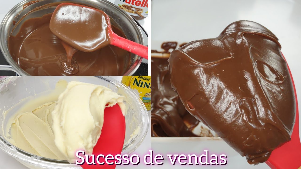 DOIS RECHEIOS PARA BOMBAR SUAS VENDAS DE PÁSCOA / NUTELLA E LEITE NINHO/ E MUITAS DICAS