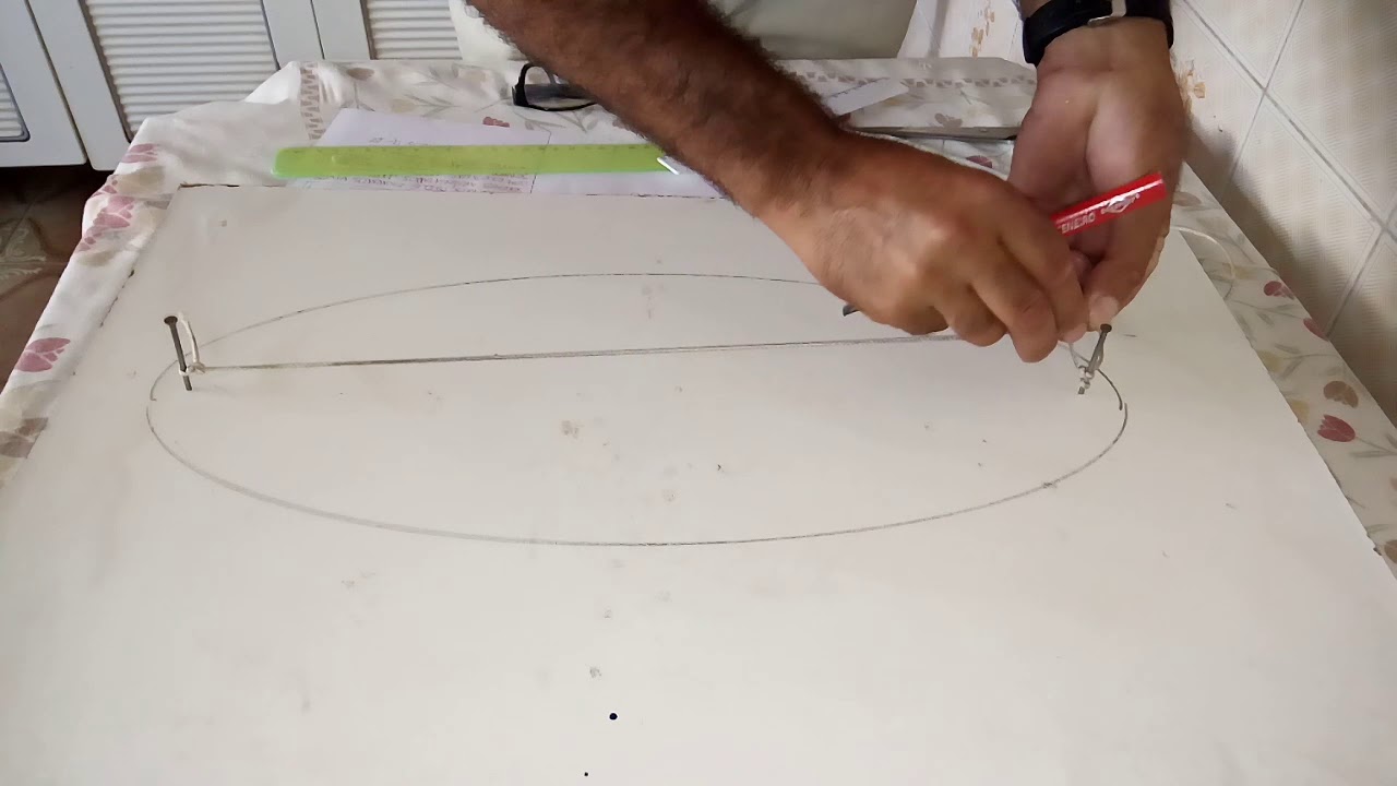 Como fazer elipse e oval