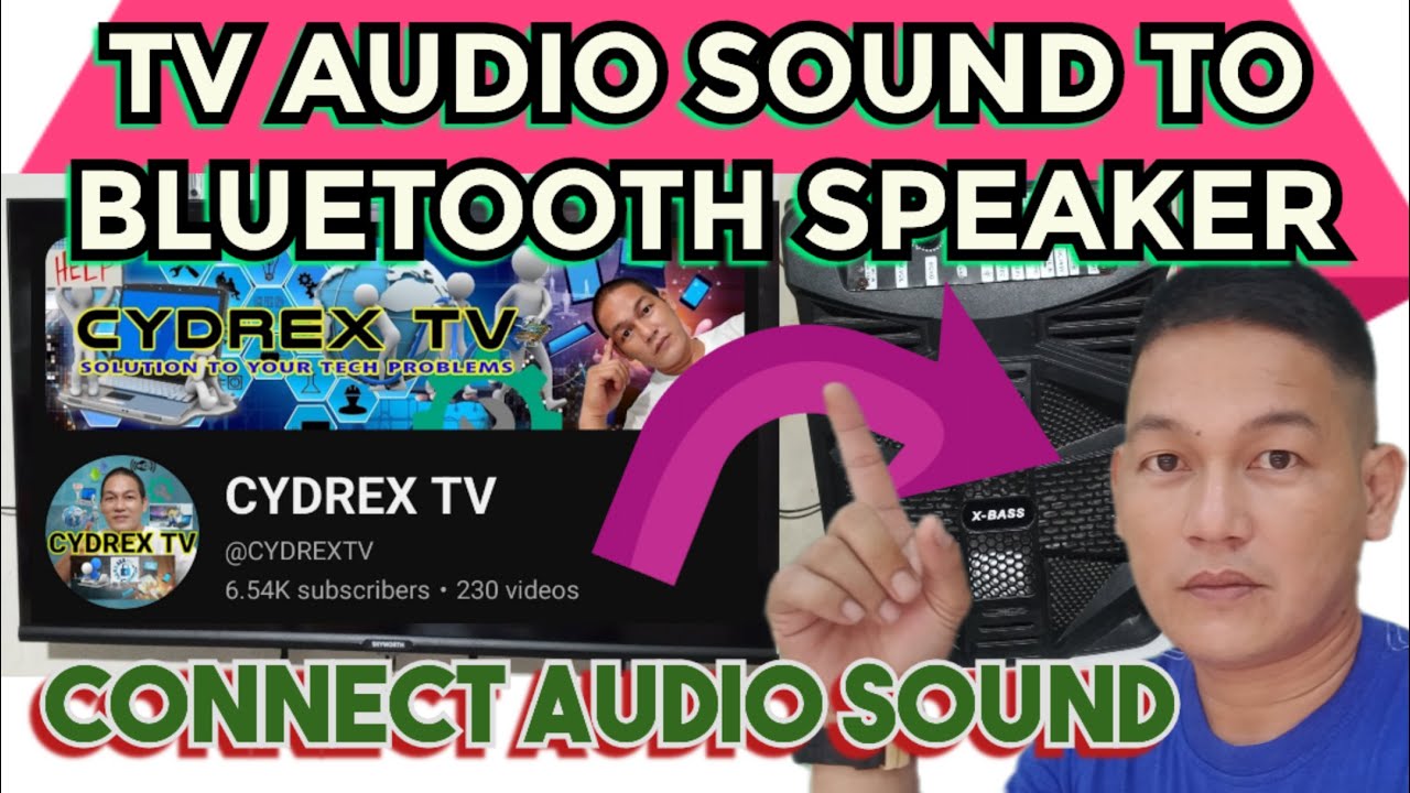HOW TO CONNECT BLUETOOTH SPEAKER TO SMART ANDROID GOOGLE TV