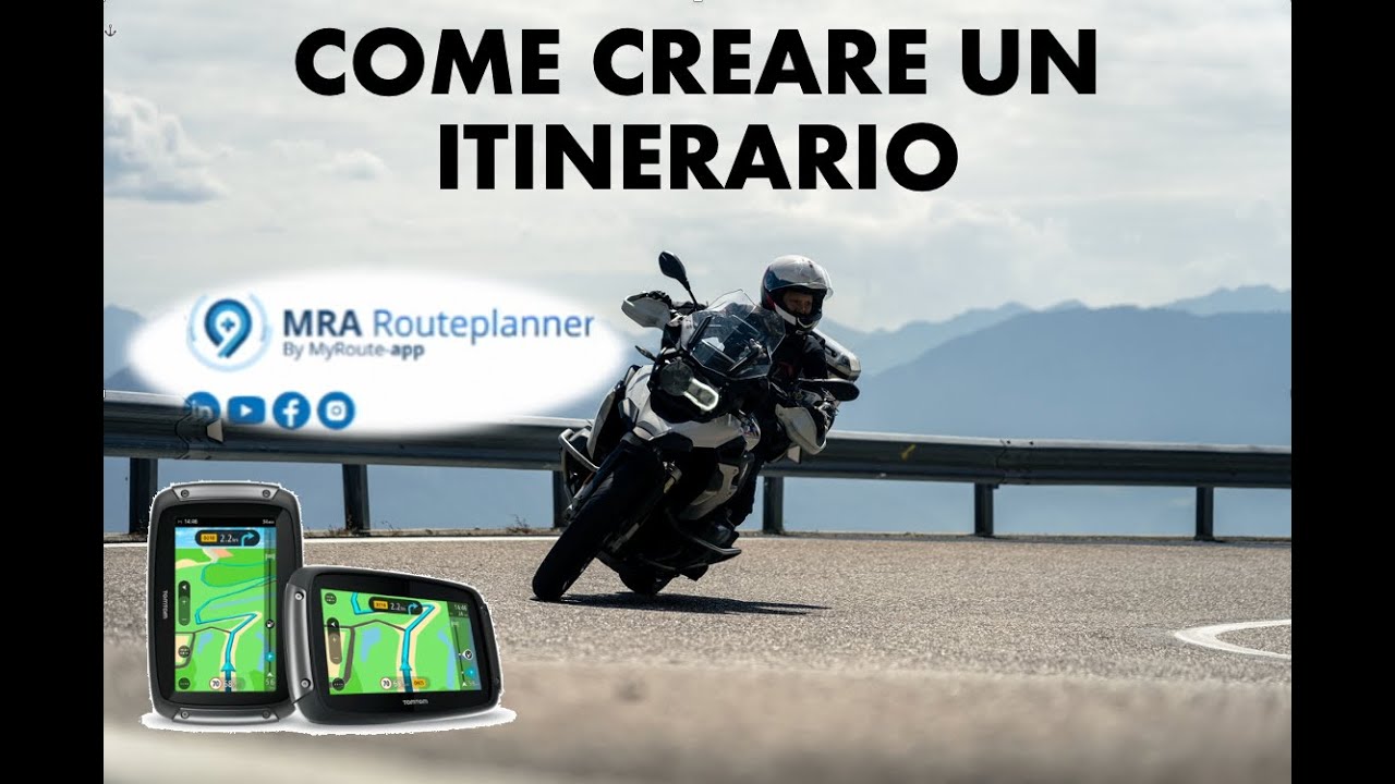 MyRouteApp COME CREARE UN ITINERARIO da ZERO