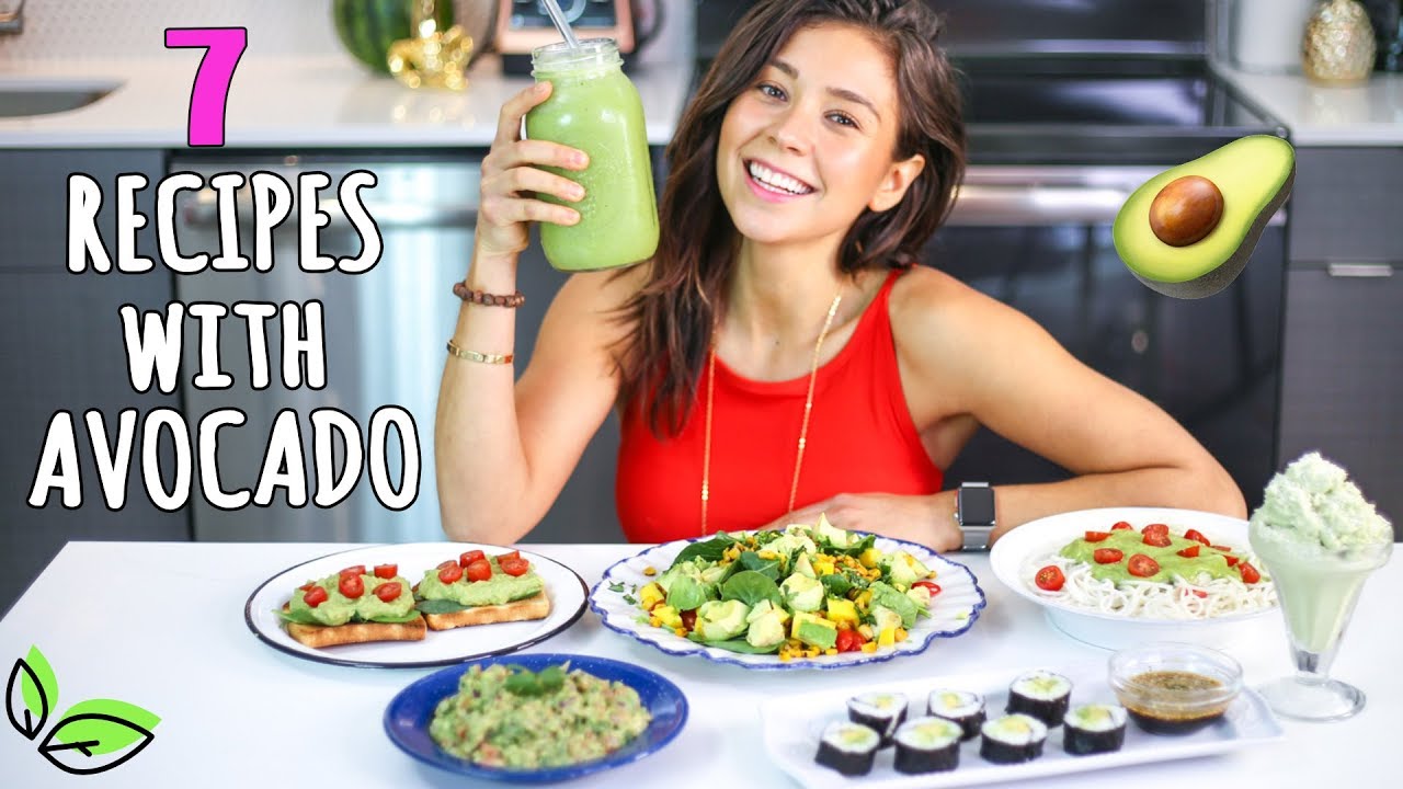 7 VEGAN RECIPES WITH AVOCADO!🥑Yovana