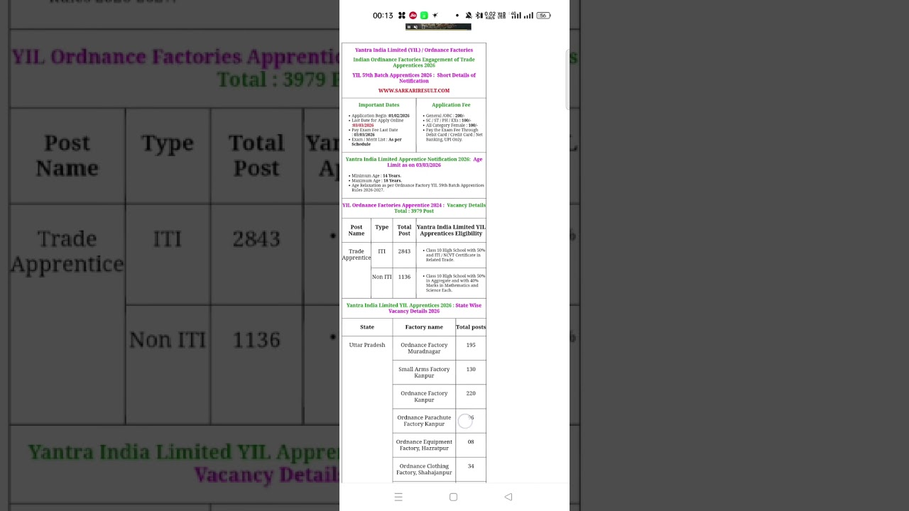 #YILApprenticeOnlineForm2026​ #YILOnlineForm2026​For10thclass #YILApprenticeOnlineApply2026​