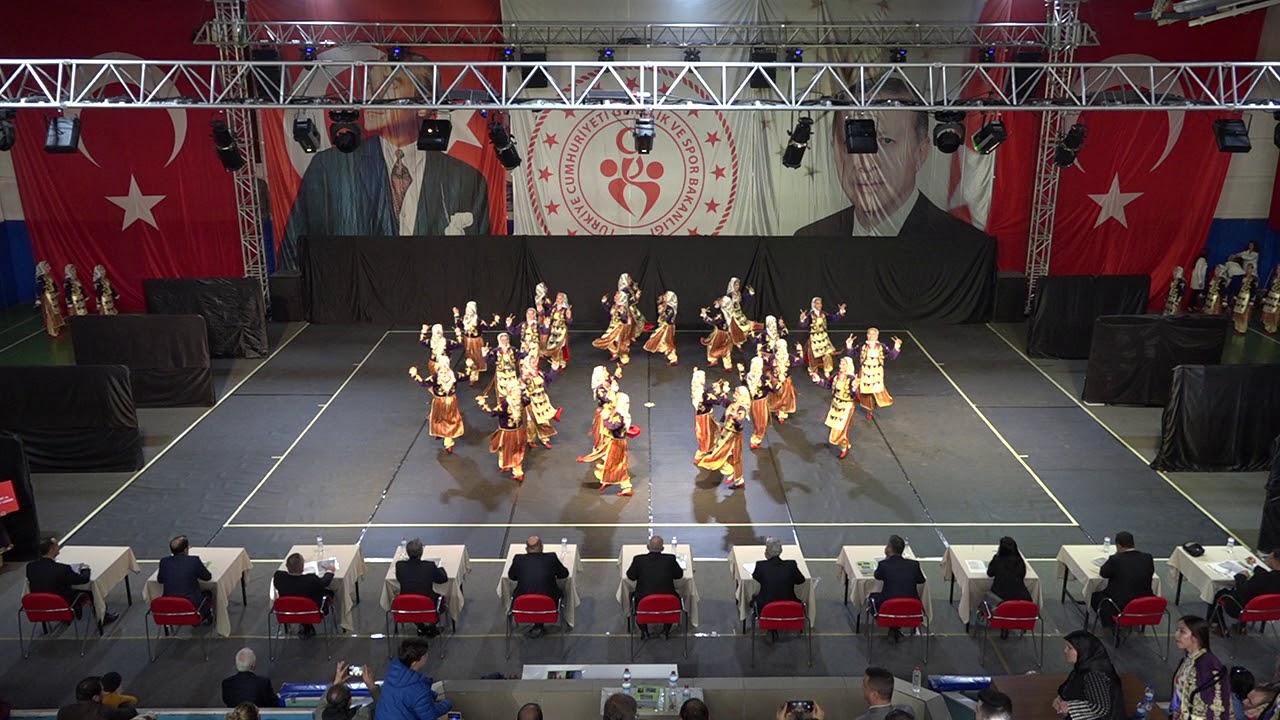 Kastamonu 10 Aralık MTAL - Gençler Düzenlemeli - Halk Oyunları Yarışması Türkiye Finali Sinop 2019