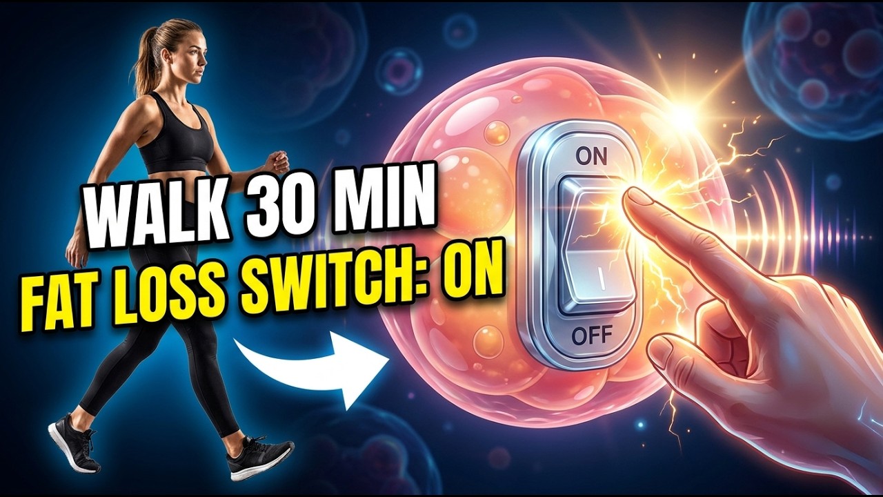 Walking 30 Minutes a Day Triggers This Fat Cell Signal (Explained)