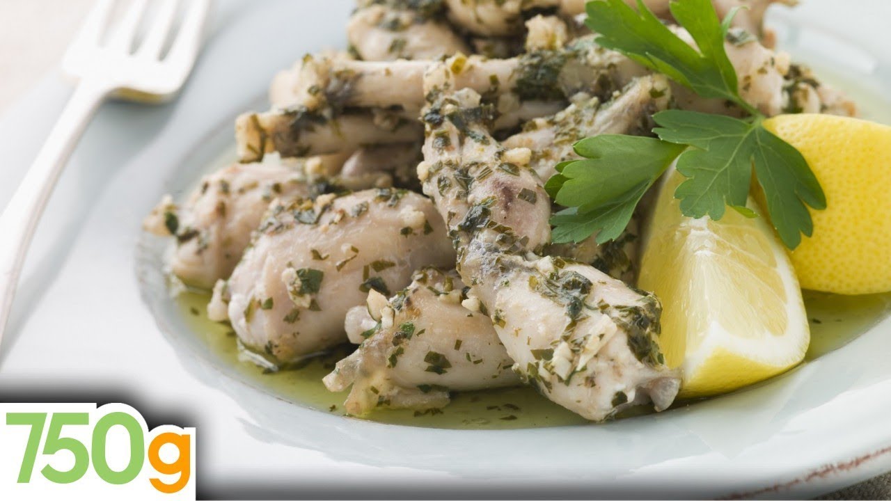 Comment préparer des cuisses de grenouille ? - 750g