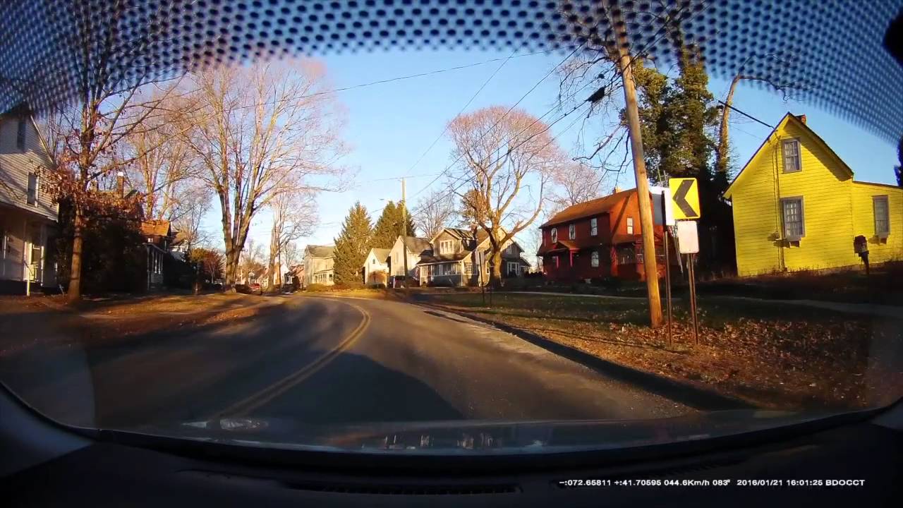 Connecticut Dashcam Takes the Road Test