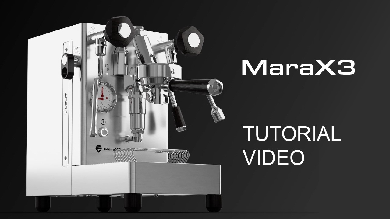 MaraX3: Tutorial video