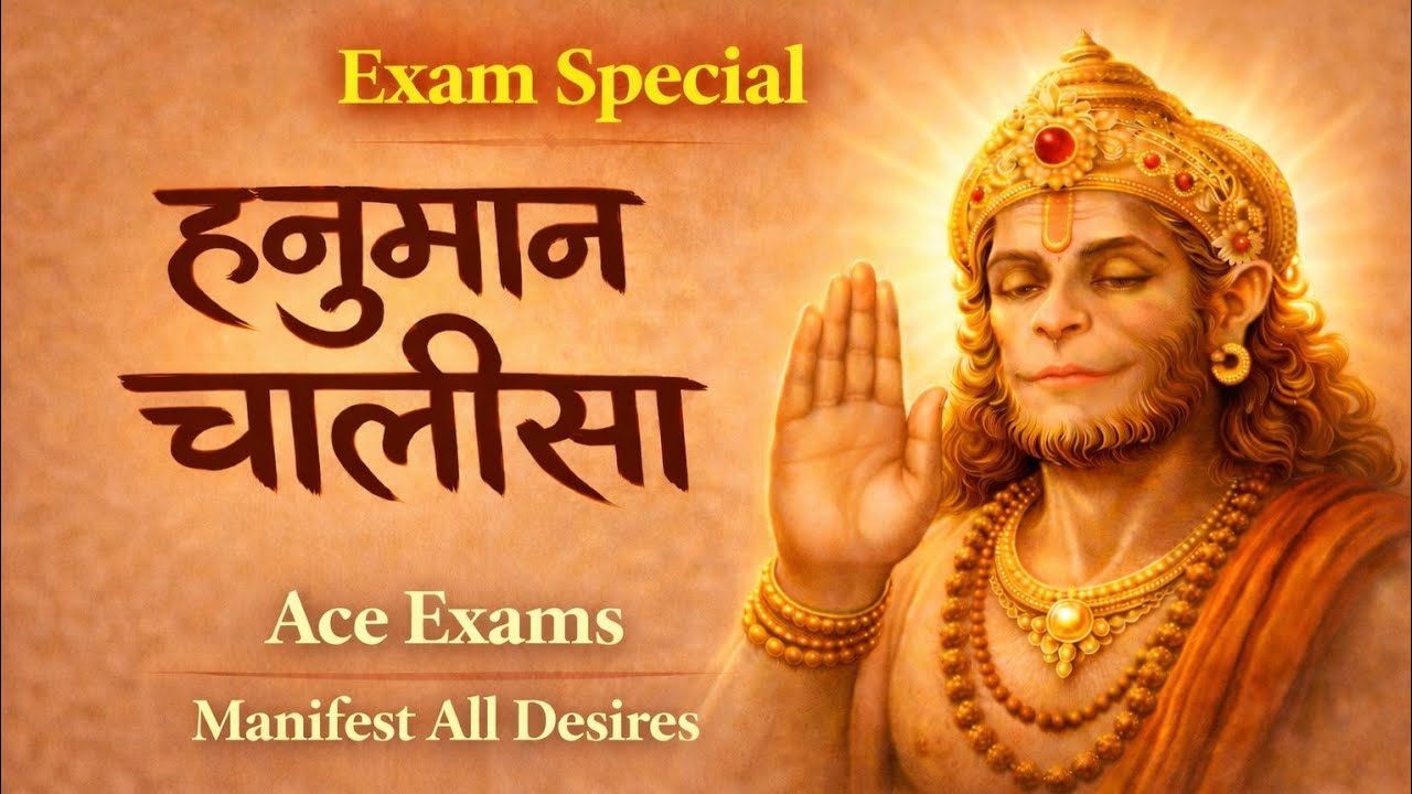 Manifest your desired Life | Hanuman Chalisa to Remove Karma & Fulfill All Wishes