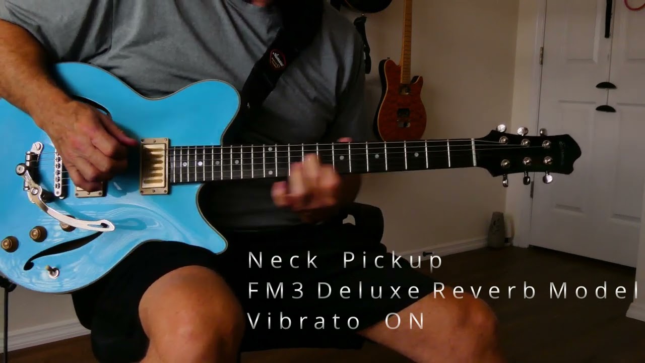 Eastman Romeo LA VS T486 Guitar Tone Comparison w/ Fractal FM3 - Florida Chuck Black Music