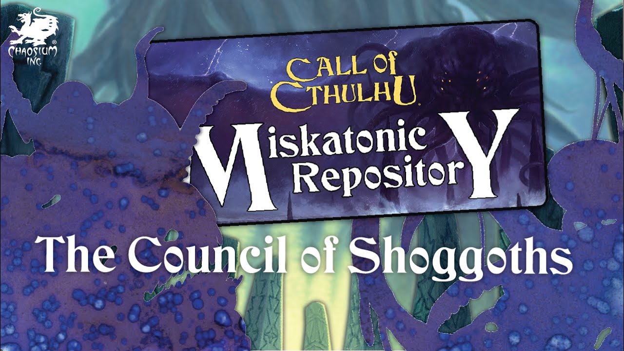 The Miskatonic Repository's Council of Shoggoths talk Chaosium Con