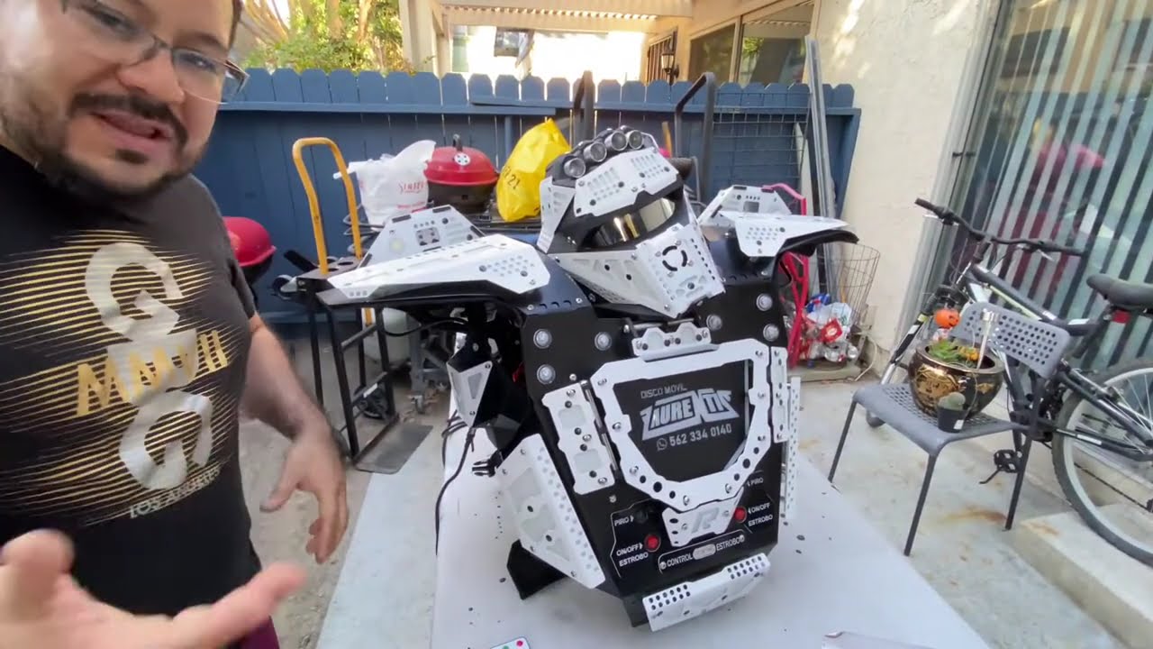 TOP ROBOT (Estrobos y Batería)Corto circuito 🤔